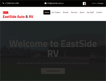 Tablet Screenshot of eastsideautorv.com